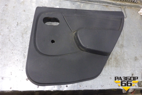 Обшивка двери задней правой под механику (после 2009г) (8200916230) для Renault Logan с 2004-2015г (Логан)