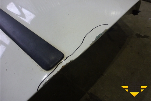 Дверь передняя правая (3B4831052BE) для Volkswagen Passat (B5) с 1996-2005г (Пассат Б5)