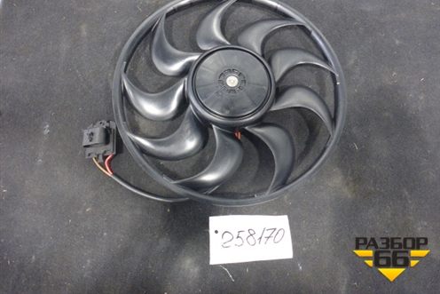 Вентилятор охлаждения радиатора (новый 9 лопастей) (3137230077) для Chevrolet Captiva с 2006-2011г (Каптива 1 до рестаилинг)