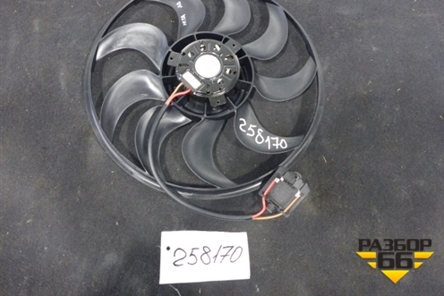 Вентилятор охлаждения радиатора (новый 9 лопастей) (3137230077) для Chevrolet Captiva с 2006-2011г (Каптива 1 до рестаилинг)