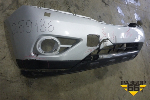 Бампер передний (с юбкой под омыватели) (620223KY0H) для Nissan Pathfinder (R52R) с 2012-2020г (Патфиндер)
