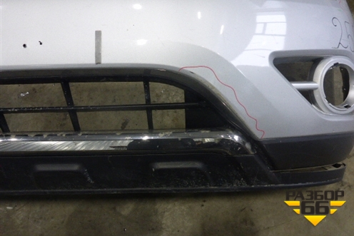 Бампер передний (с юбкой под омыватели) (620223KY0H) для Nissan Pathfinder (R52R) с 2012-2020г (Патфиндер)