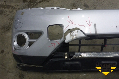 Бампер передний (с юбкой под омыватели) (620223KY0H) для Nissan Pathfinder (R52R) с 2012-2020г (Патфиндер)
