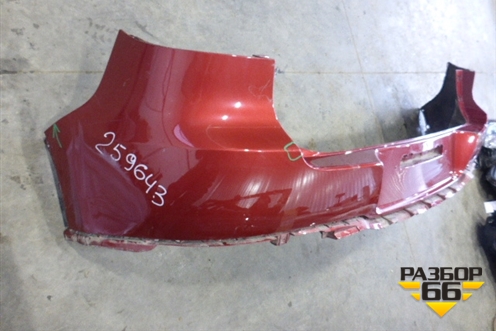 Бампер задний (5NU807421) для Volkswagen Tiguan с 2011-2016г (Тигуан)