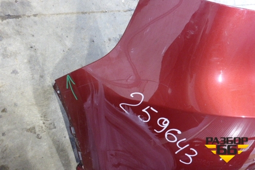 Бампер задний (5NU807421) для Volkswagen Tiguan с 2011-2016г (Тигуан)