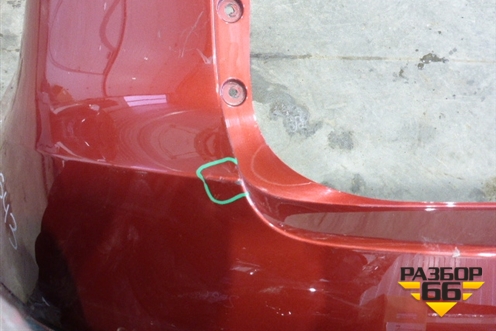 Бампер задний (5NU807421) для Volkswagen Tiguan с 2011-2016г (Тигуан)