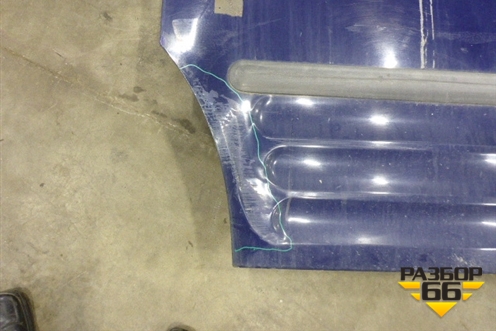 Дверь сдвижная (правая высокая крыша) для Ford Transit Connect c 2002г (Транзит Коннект)