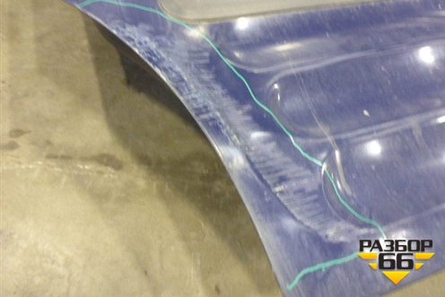 Дверь сдвижная (правая высокая крыша) для Ford Transit Connect c 2002г (Транзит Коннект)