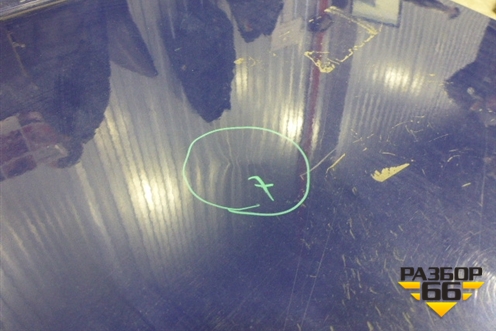 Дверь сдвижная (правая высокая крыша) для Ford Transit Connect c 2002г (Транзит Коннект)