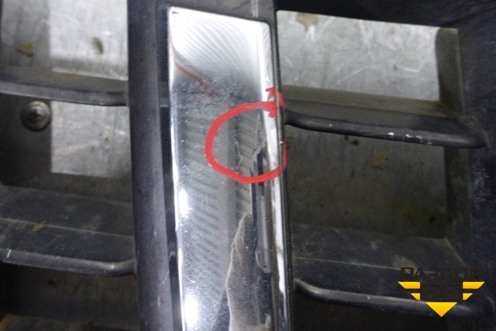 Решетка радиатора (светлый хром) (5311160500) для Toyota Land Cruiser Prado(120) с 2002-2009г (Ленд Крузер Прадо)