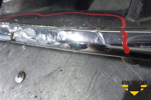 Решетка радиатора (светлый хром) (5311160500) для Toyota Land Cruiser Prado(120) с 2002-2009г (Ленд Крузер Прадо)