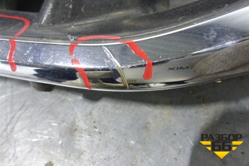 Решетка радиатора (светлый хром) (5311160500) для Toyota Land Cruiser Prado(120) с 2002-2009г (Ленд Крузер Прадо)