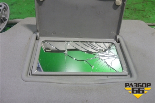 Козырёк солнцезащитный левый для Ford Fiesta с 2001-2008г (Фиеста 5)