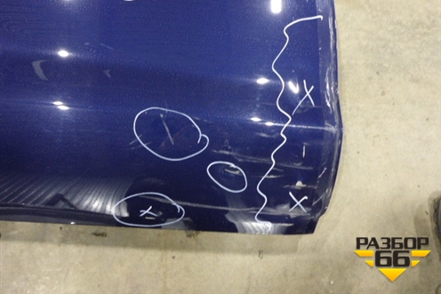 Дверь задняя правая (A1667300205) для Mercedes Benz ML-Klass W166 c 2011г (МЛ)