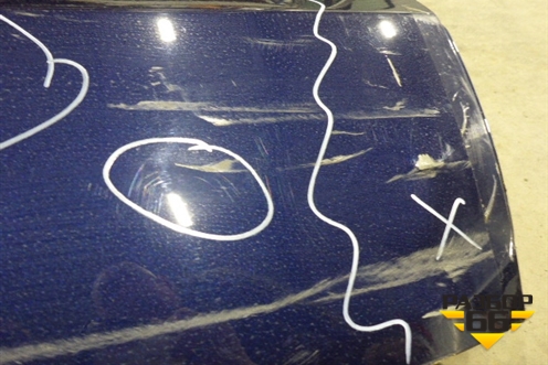 Дверь задняя правая (A1667300205) для Mercedes Benz ML-Klass W166 c 2011г (МЛ)