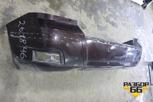 Бампер задний (до 2012г под парктроник) (A2048851525) для Mercedes Benz GLK-Klass X204 с 2008г (ГЛК)