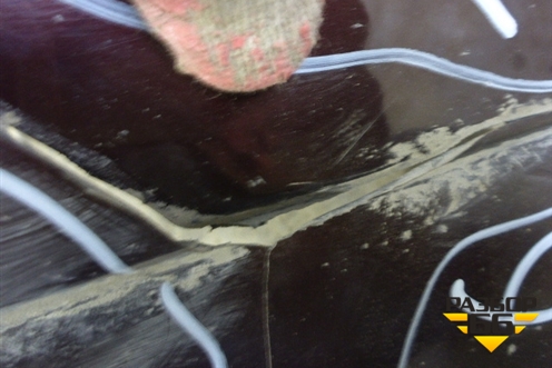 Бампер задний (до 2012г под парктроник) (A2048851525) для Mercedes Benz GLK-Klass X204 с 2008г (ГЛК)