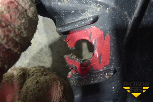 Защита антигравийная левая (задняя) (5872448031) для Lexus RX 300 c 2009-2015г (РХ)