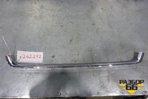 Накладка переднего бампера (верхняя хром) для Mitsubishi ASX с 2010г (АСХ)