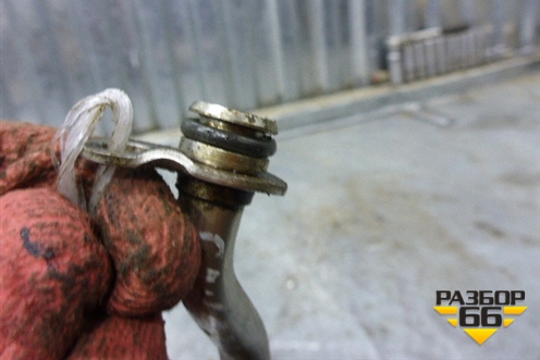 Трубка масляная (на турбину) для Porsche Cayenne с 2003-2010г (Каен)