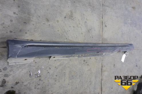 Накладка на порог наружная правая (AMG) (A1566980854) для Mercedes Benz GLA-Klass X156 с 2014г (ГЛА)