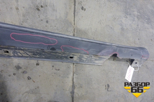 Накладка на порог наружная правая (AMG) (A1566980854) для Mercedes Benz GLA-Klass X156 с 2014г (ГЛА)