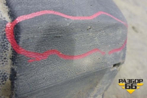 Накладка на порог наружная правая (AMG) (A1566980854) для Mercedes Benz GLA-Klass X156 с 2014г (ГЛА)