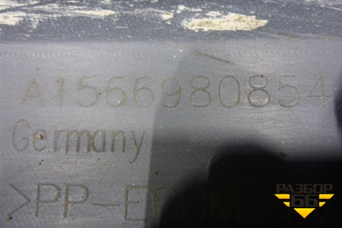 Накладка на порог наружная правая (AMG) (A1566980854) для Mercedes Benz GLA-Klass X156 с 2014г (ГЛА)