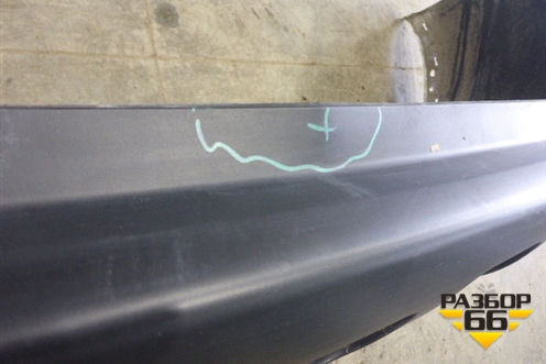 Бампер задний (85022JU14H) для Nissan X-Trail (Т31) с 2007-2014г (Хтраил)