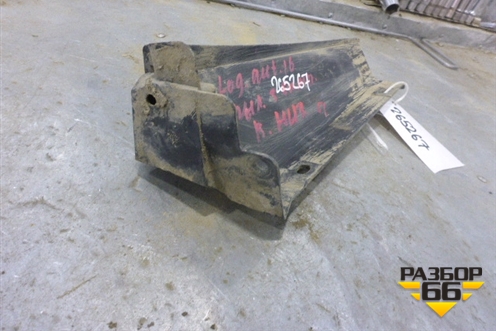 Пыльник заднего бампера правый для Subaru Legacy Outback (B14) с 2009-2014г (Легаси Аутбек)