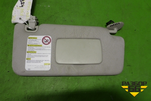 Козырёк солнцезащитный правый для Subaru Legacy Outback (B14) с 2009-2014г (Легаси Аутбек)