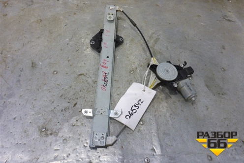 Стеклоподъёмник электрический задний правый для Subaru Legacy Outback (B14) с 2009-2014г (Легаси Аутбек)