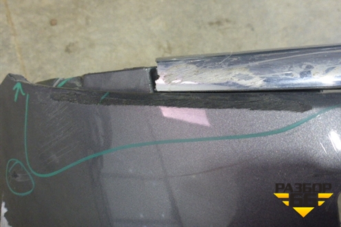 Бампер передний (под омыватели) (620223KY0H) для Nissan Pathfinder (R52R) с 2012-2020г (Патфиндер)