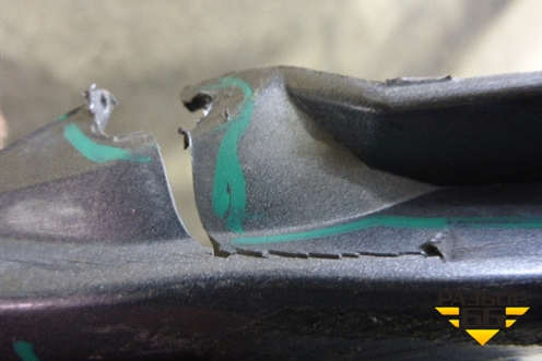 Бампер передний (под омыватели) (620223KY0H) для Nissan Pathfinder (R52R) с 2012-2020г (Патфиндер)