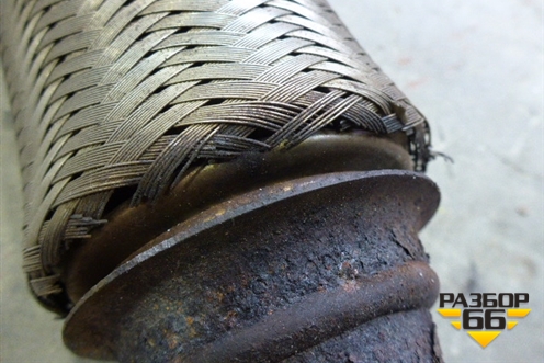 Глушитель средняя часть для Ford Fusion с 2002г (Фьюжн)