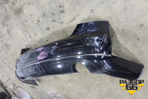 Бампер задний (под парктроник с юбкой) для Audi A8 с 2009-2017г (А8)