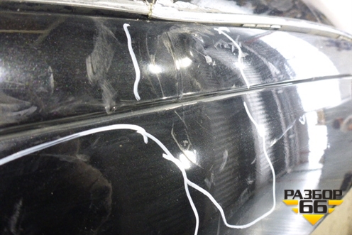 Бампер задний (под парктроник с юбкой) для Audi A8 с 2009-2017г (А8)