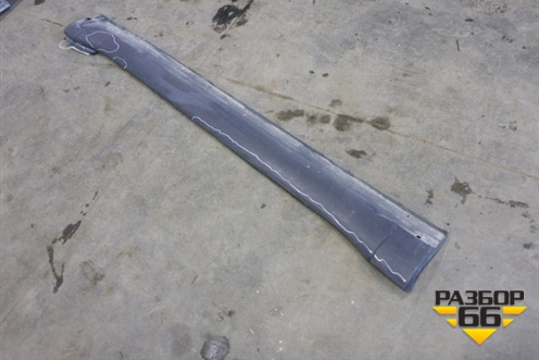 Накладка на порог наружная правая (5ти дверный кузов) (7405A090) для Mitsubishi Pajero/Montero с 2007г (Паджеро 4/Монтеро)