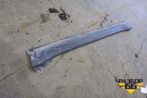 Накладка на порог наружная правая (5ти дверный кузов) (7405A090) для Mitsubishi Pajero/Montero с 2007г (Паджеро 4/Монтеро)