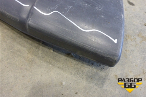 Накладка на порог наружная правая (5ти дверный кузов) (7405A090) для Mitsubishi Pajero/Montero с 2007г (Паджеро 4/Монтеро)