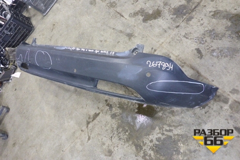 Бампер задний нижняя часть (до 2015г под парктроник) (71501T1GZZ00) для Honda CR-V(RM) с 2012г (ЦРВ СРВ) 