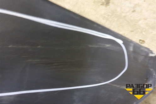 Бампер задний нижняя часть (до 2015г под парктроник) (71501T1GZZ00) для Honda CR-V(RM) с 2012г (ЦРВ СРВ) 