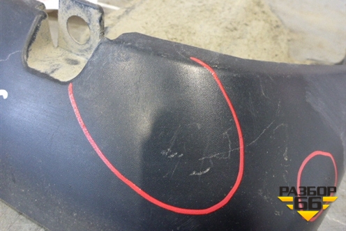 Брызговик задний правый для Honda CR-V(RM) с 2012г (ЦРВ СРВ) 