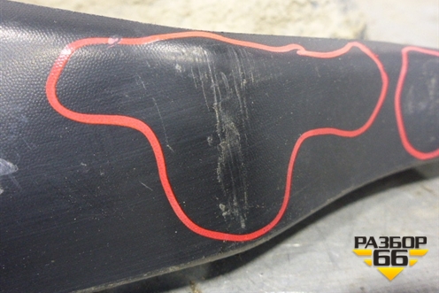 Брызговик задний правый для Honda CR-V(RM) с 2012г (ЦРВ СРВ) 