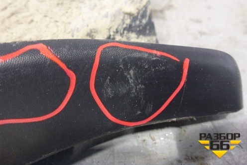 Брызговик задний правый для Honda CR-V(RM) с 2012г (ЦРВ СРВ) 