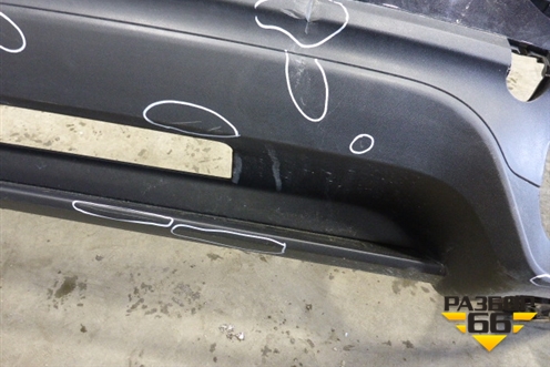 Бампер задний (после 2014г под парктроник) (7P5807421B) для Porsche Cayenne с 2010-2017г (Каен)