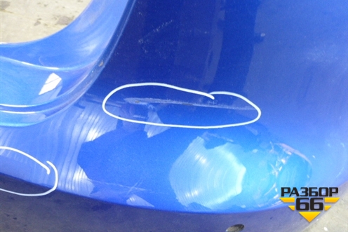 Бампер задний (под парктроник) (95B807421) для Porsche Macan с 2014г (Макан)