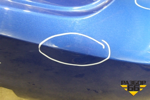 Бампер задний (под парктроник) (95B807421) для Porsche Macan с 2014г (Макан)