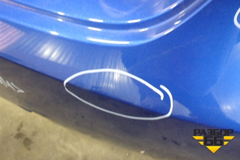 Бампер задний (под парктроник) (95B807421) для Porsche Macan с 2014г (Макан)