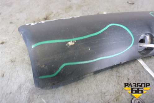 Накладка заднего бампера правая (7407A318) для Mitsubishi Outlander с 2012-2024г (Аутлендер)